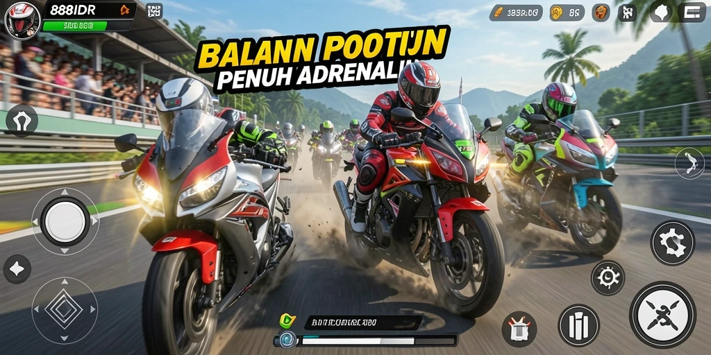Tampilan gameplay 888IDR yang seru dan menegangkan.