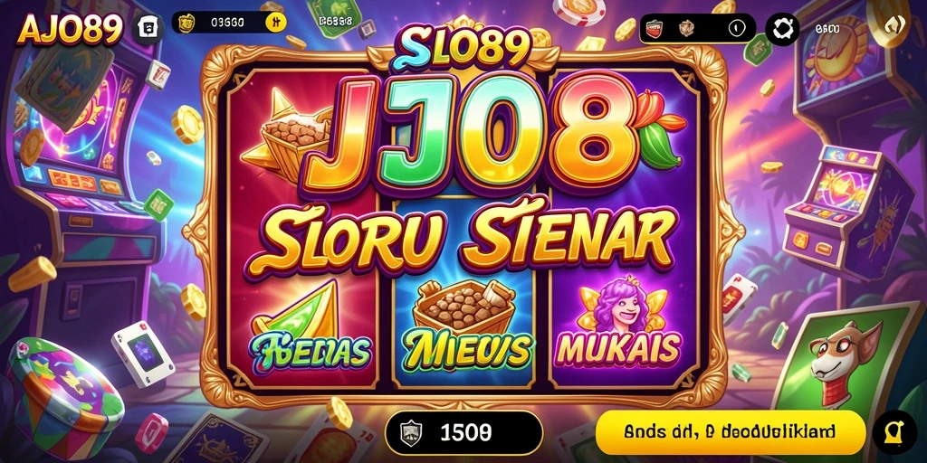 Tampilan gameplay AJO89 dengan slot yang menarik dan grafis menawan.