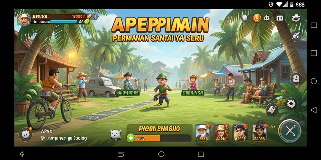 Tangkapan layar gameplay <strong>API88</strong> menampilkan keseruan permainan santai yang mudah diakses.