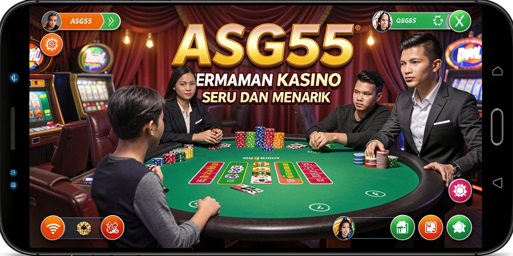 Tampilan menarik dari gameplay ASG55 yang membawa keseruan Kasino.