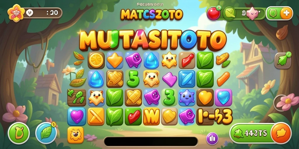 Tampilan gameplay <strong>MUTASITOTO</strong> yang seru dan penuh warna.