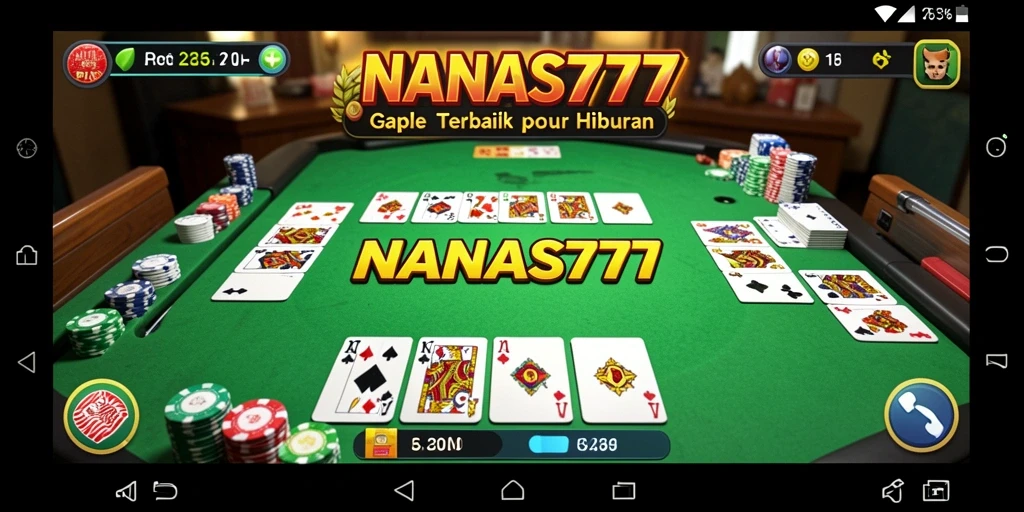 Tampilan gameplay seru dan interaktif dalam NANAS777.