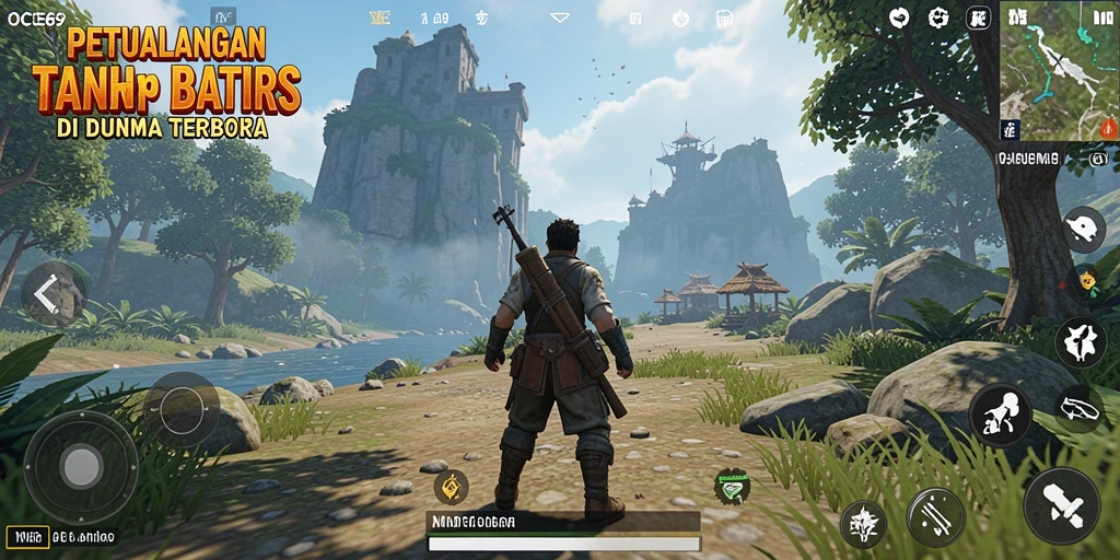 Gameplay menakjubkan dengan dunia terbuka yang luas di OCE69.