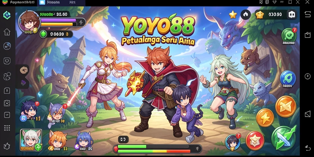 Gameplay seru dengan karakter Anime yang memikat.